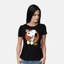 Luck Money Beagle-Womens-Basic-Tee-Studio Mootant