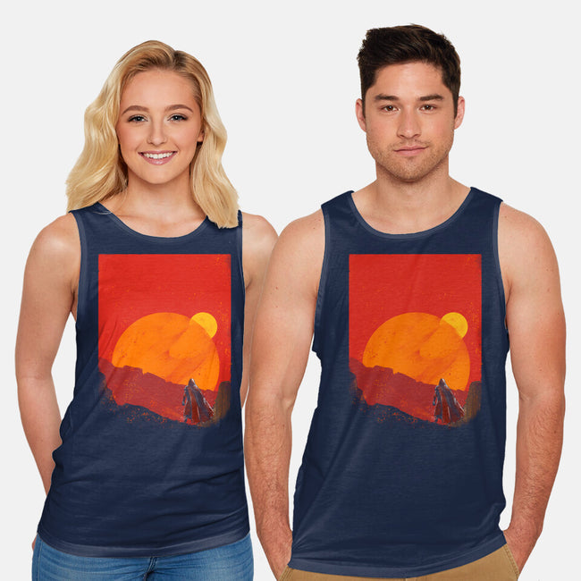 The Spice Hunter-Unisex-Basic-Tank-kharmazero