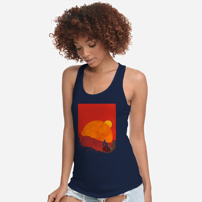 The Spice Hunter-Womens-Racerback-Tank-kharmazero