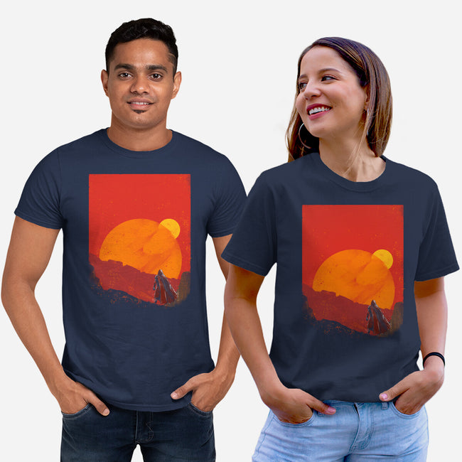 The Spice Hunter-Unisex-Basic-Tee-kharmazero