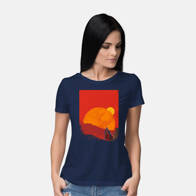 The Spice Hunter-Womens-Basic-Tee-kharmazero