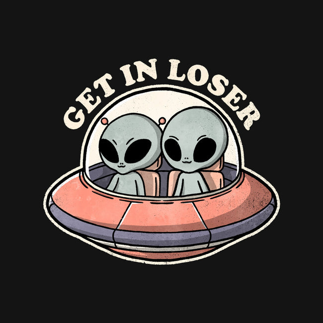 Get In Loser Aliens-None-Glossy-Sticker-fanfreak1