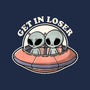 Get In Loser Aliens-Womens-Racerback-Tank-fanfreak1