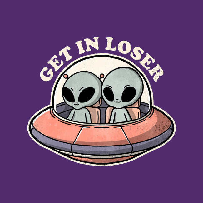 Get In Loser Aliens-Womens-Racerback-Tank-fanfreak1