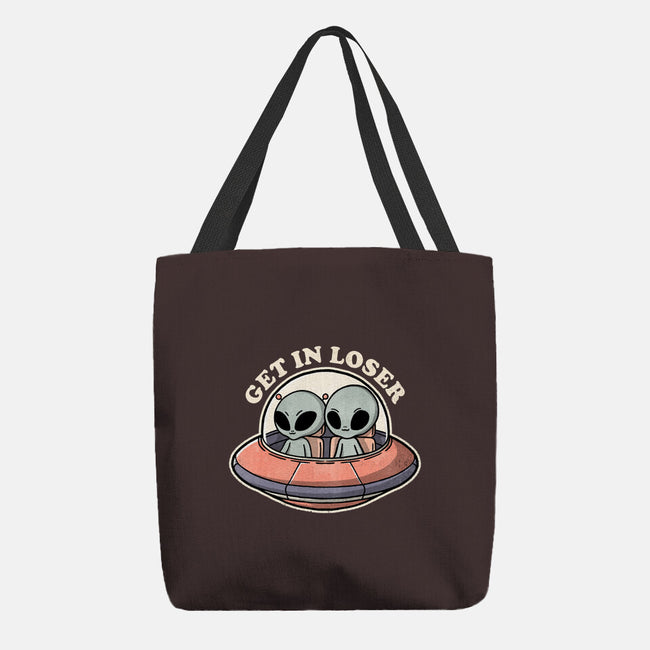 Get In Loser Aliens-None-Basic Tote-Bag-fanfreak1