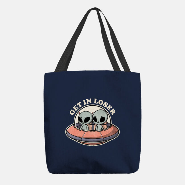 Get In Loser Aliens-None-Basic Tote-Bag-fanfreak1