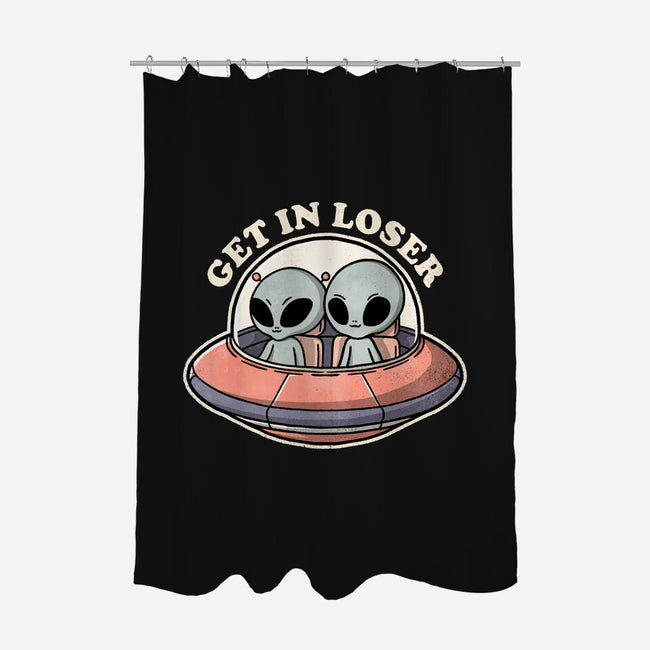 Get In Loser Aliens-None-Polyester-Shower Curtain-fanfreak1