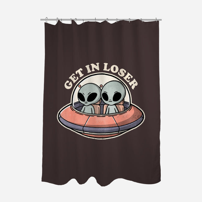 Get In Loser Aliens-None-Polyester-Shower Curtain-fanfreak1