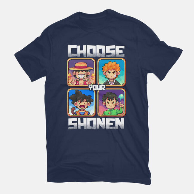 Choose Your Shonen-Womens-Fitted-Tee-2DFeer