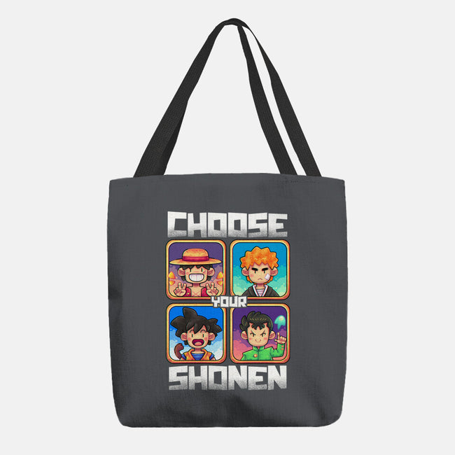 Choose Your Shonen-None-Basic Tote-Bag-2DFeer