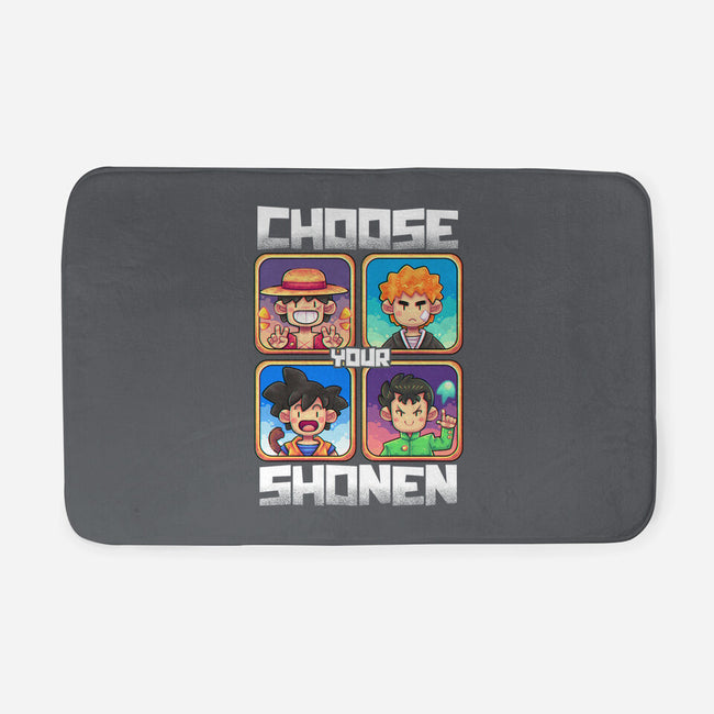 Choose Your Shonen-None-Memory Foam-Bath Mat-2DFeer