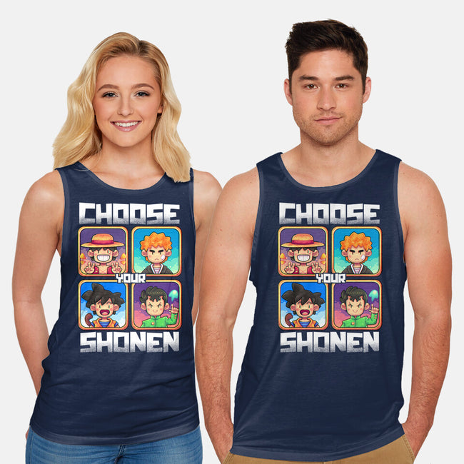 Choose Your Shonen-Unisex-Basic-Tank-2DFeer