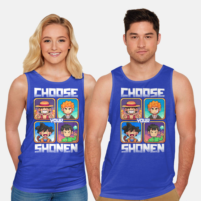 Choose Your Shonen-Unisex-Basic-Tank-2DFeer