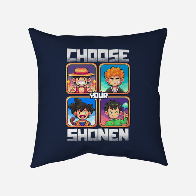 Choose Your Shonen-None-Removable Cover-Throw Pillow-2DFeer