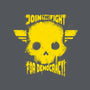 Join The Fight Democracy-Unisex-Basic-Tee-rocketman_art