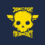 Join The Fight Democracy-Baby-Basic-Tee-rocketman_art