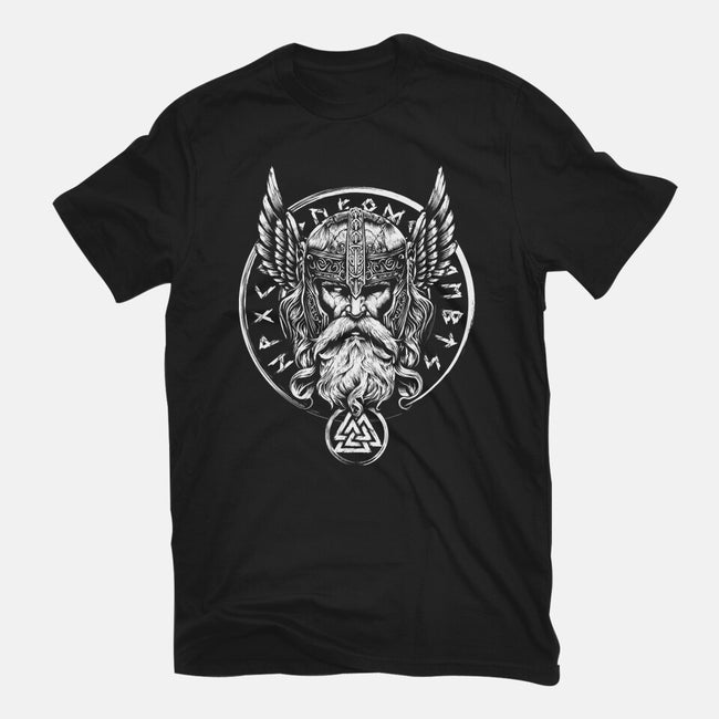 God Of War And Wisdom-Unisex-Basic-Tee-DrMonekers