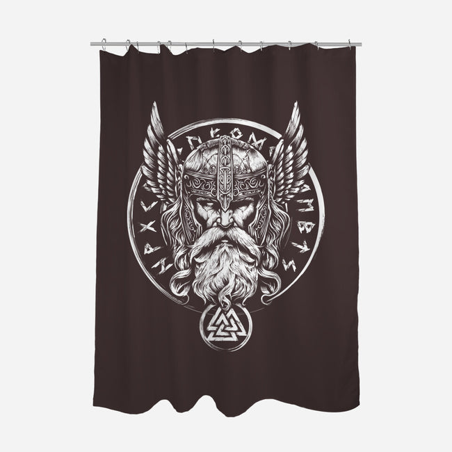 God Of War And Wisdom-None-Polyester-Shower Curtain-DrMonekers