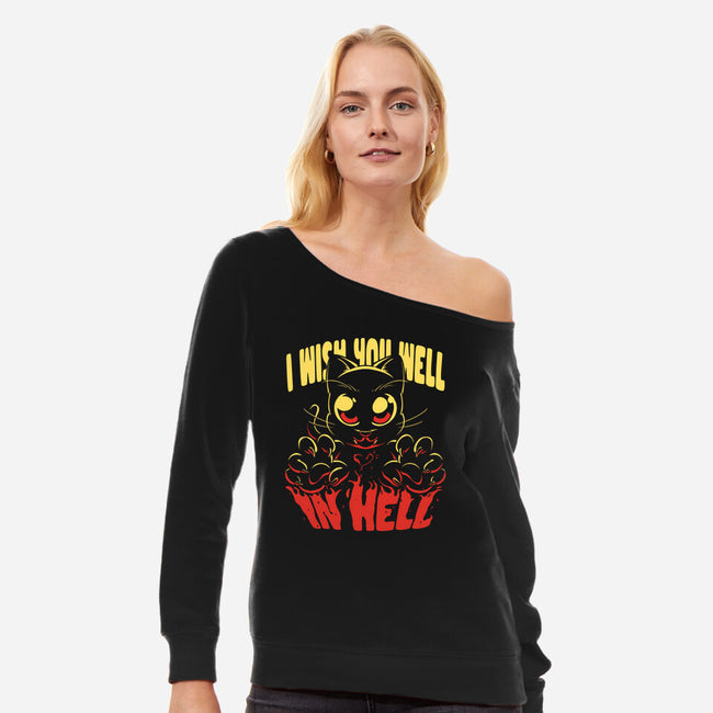 Wish You Well-Womens-Off Shoulder-Sweatshirt-estudiofitas