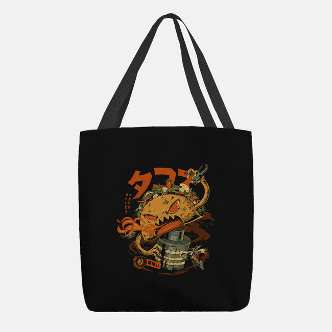 Spicy Taco Attack-None-Basic Tote-Bag-ilustrata