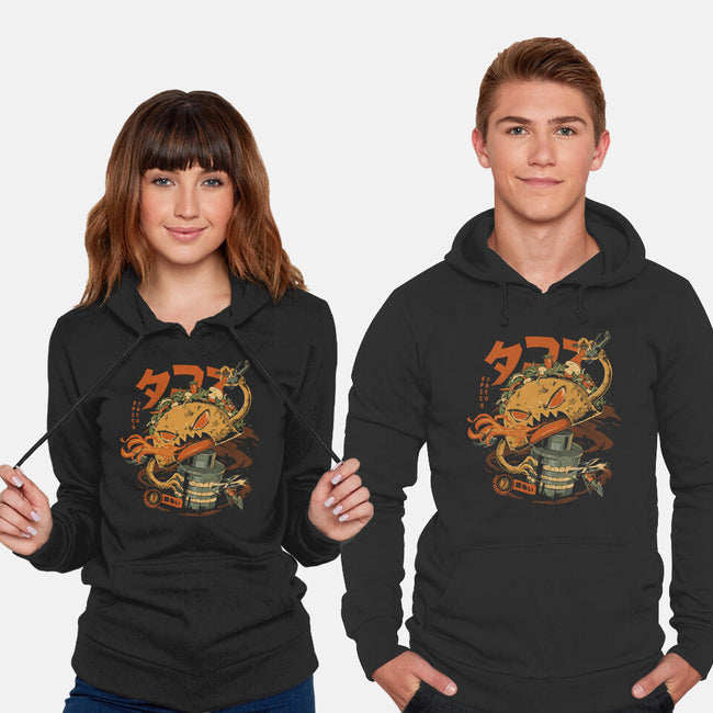 Spicy Taco Attack-Unisex-Pullover-Sweatshirt-ilustrata