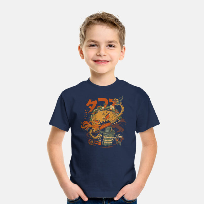 Spicy Taco Attack-Youth-Basic-Tee-ilustrata