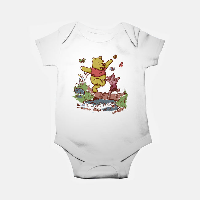 A Stroll In The Woods-Baby-Basic-Onesie-Xentee