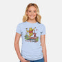 A Stroll In The Woods-Womens-Fitted-Tee-Xentee