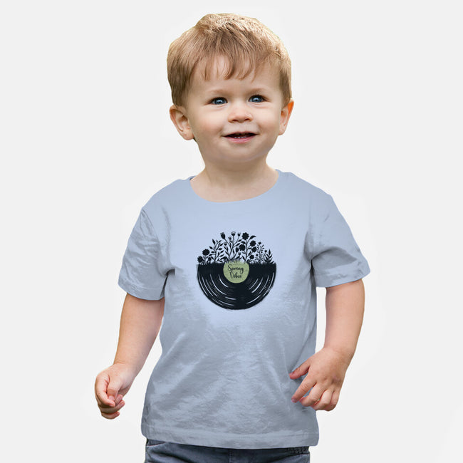 Spring Vibes-Baby-Basic-Tee-NMdesign