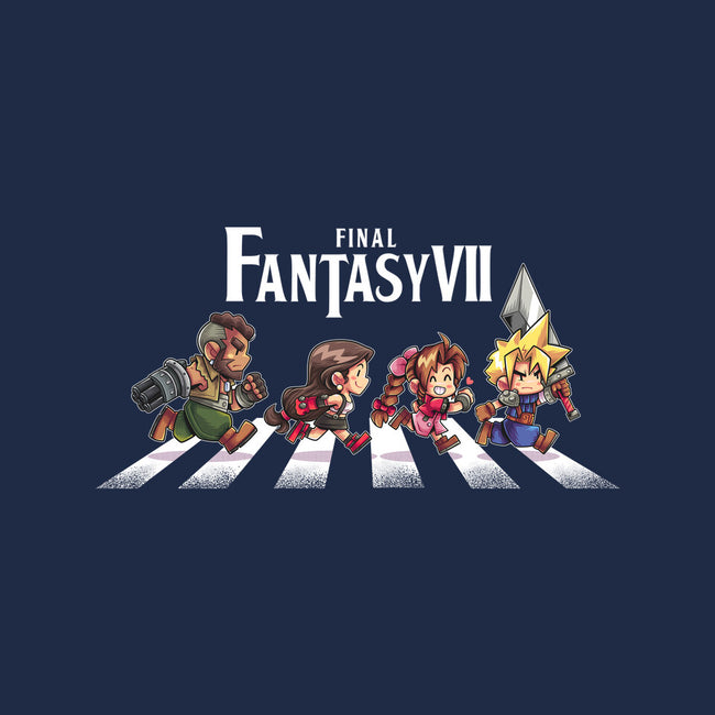 FFVII Road-None-Polyester-Shower Curtain-2DFeer