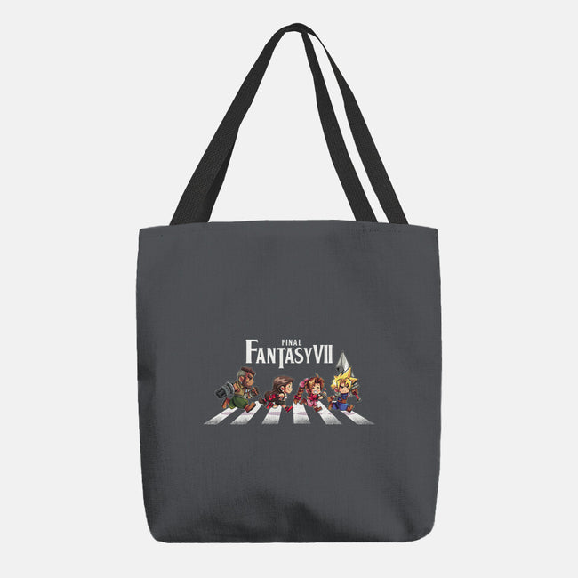 FFVII Road-None-Basic Tote-Bag-2DFeer