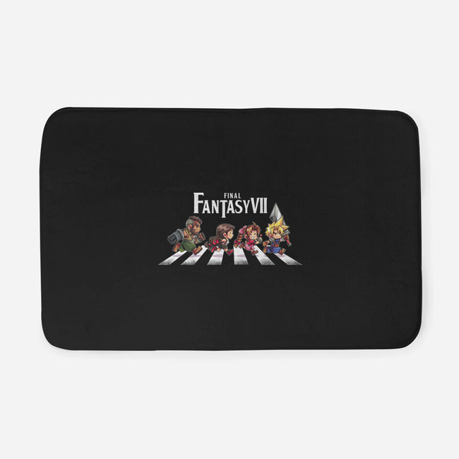 FFVII Road-None-Memory Foam-Bath Mat-2DFeer