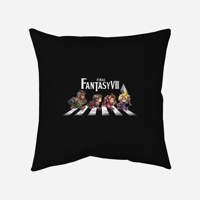 FFVII Road-None-Removable Cover-Throw Pillow-2DFeer