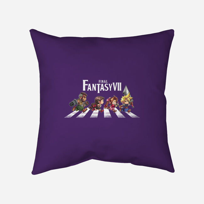 FFVII Road-None-Removable Cover-Throw Pillow-2DFeer