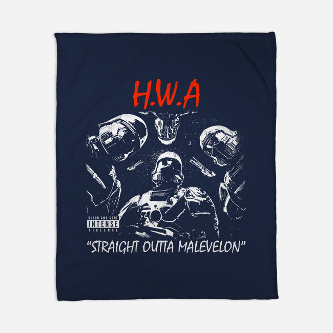 HWA Straight Outta Malevelon-None-Fleece-Blanket-rocketman_art