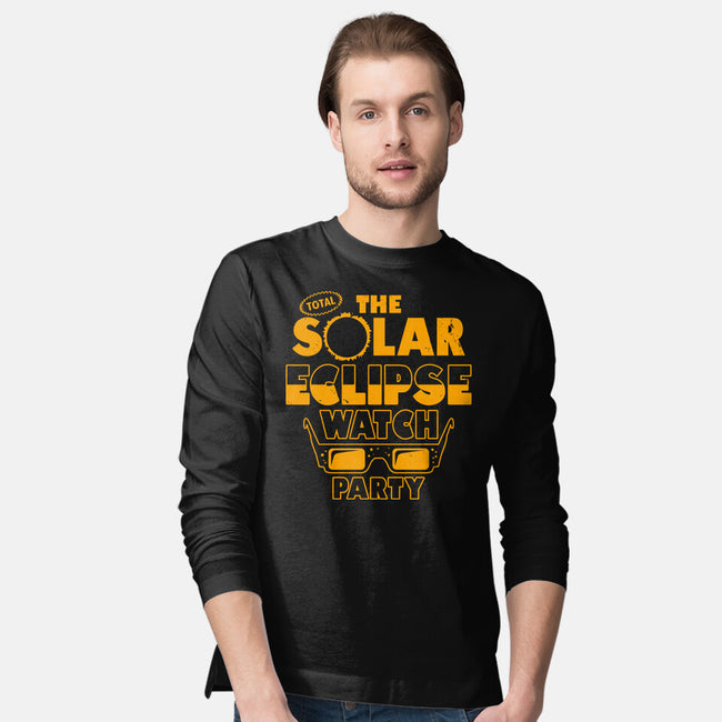 The Total Solar Eclipse-Mens-Long Sleeved-Tee-Boggs Nicolas