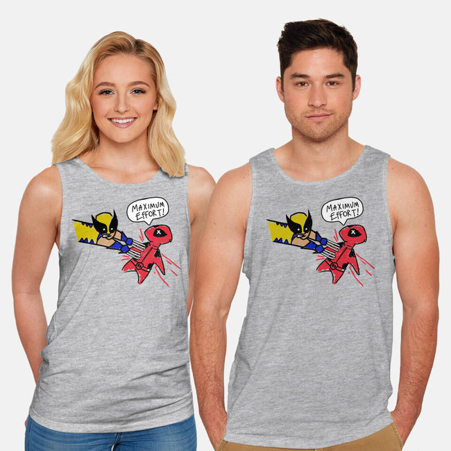 Maximum Effort-Unisex-Basic-Tank-Diego Oliver