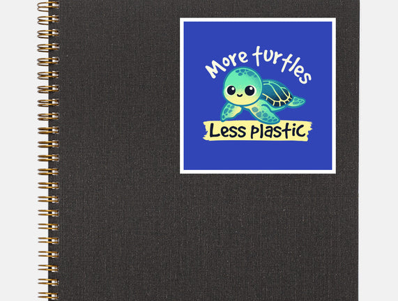 More Turtles Less Plastic