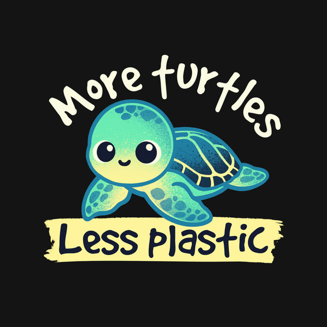 More Turtles Less Plastic-None-Matte-Poster-NemiMakeit