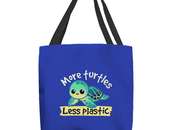 More Turtles Less Plastic