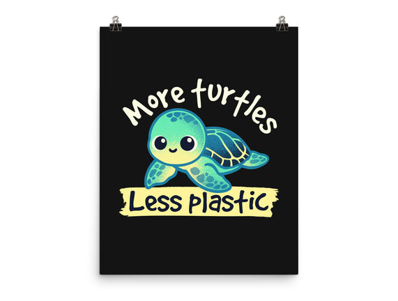 More Turtles Less Plastic