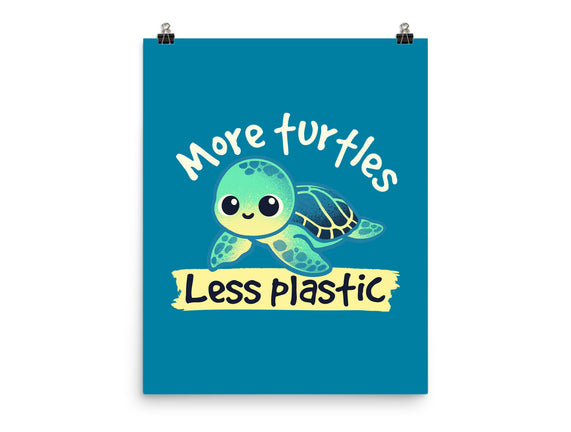 More Turtles Less Plastic