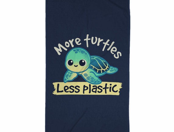 More Turtles Less Plastic