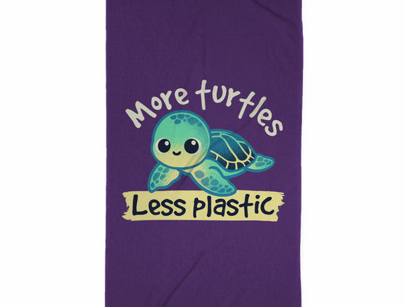 More Turtles Less Plastic