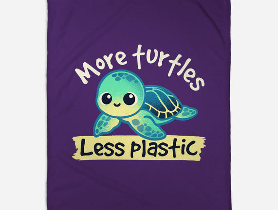 More Turtles Less Plastic