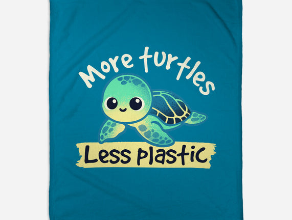 More Turtles Less Plastic