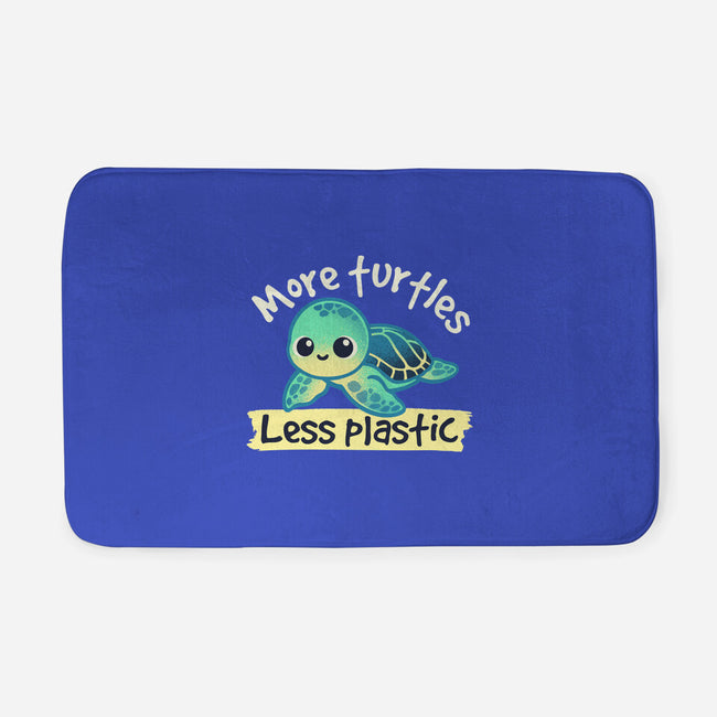 More Turtles Less Plastic-None-Memory Foam-Bath Mat-NemiMakeit