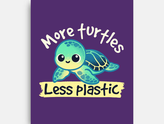 More Turtles Less Plastic