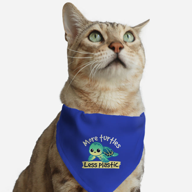 More Turtles Less Plastic-Cat-Adjustable-Pet Collar-NemiMakeit