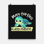 More Turtles Less Plastic-None-Matte-Poster-NemiMakeit